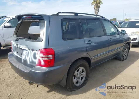 2002 Toyota Highlander из США, поврежденный, VIN JTEGD21AX20040087